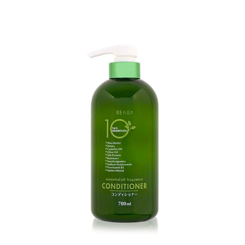  Dầu xả tinh chất 10 thảo dược Beaua (700ml) 熊野油脂 ビューア 10エッセンスコンディショナー 