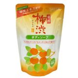  Sữa tắm chiết xuất quả hồng dưỡng ẩm da Shikioriori (gói REFILL) (350ML) Medicated Persimmon Shibu Body Soap 350ml Refill 熊野油脂 薬用柿渋ボディソープ 詰替 