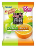  Thạch trái cây hương nho xanh và cam Orihiro (240g)（20g × 12 gói） ぷるんと蒟蒻ゼリーパウチ マスカット＋オレンジ 