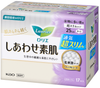  Băng vệ sinh siêu mỏng ban ngày Laurier Happy Skin (25cm x 17 miếng) 花王 ロリエ しあわせ素肌 通気超スリム 特に多い昼用２５ｃｍ 羽つき １７コ 