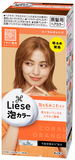  Thuốc nhuộm dạng bọt màu cam san hô Liese Coral Orange (108ml) 花王 リーゼ 泡カラー コーラルオレンジ 108ml 