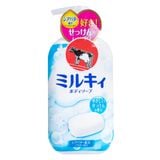  Sữa tắm hương hoa MILK BODY SOAP (550ml) 牛乳石鹸共進社 ミルキィボディソープ やさしいせっけんの香り 