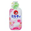 Sữa tắm hương hoa hồng MILK BODY SOAP COW (550ml) ミルキィ ボディソープ フローラルソープの香り ポンプ 