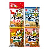  Snack mì trẻ em Nhật Bản Baby Star (17g x 4 gói) おやつカンパニー ベビースター いろいろ 4連 