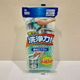  Miếng bọt biển tẩy rửa nhà bếp ヌメリ汚れカキ落とす排水口ブラシスポンジ日本製 