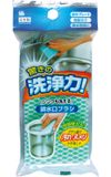  Miếng bọt biển tẩy rửa nhà bếp ヌメリ汚れカキ落とす排水口ブラシスポンジ日本製 