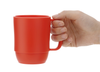  Ly nhựa polypropylene dùng được cho lò vi sóng Inomata màu đỏ (350ml) マグカップ ポリプロピレン製 