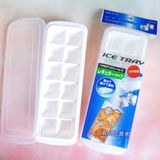  Khay đá viên Inomata 12 viên 製氷皿 フタ付 レギュラータイプ 12個取 
