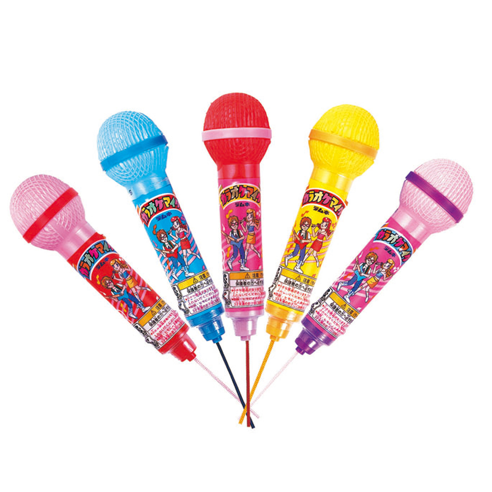  Kẹo soda kèm hộp hình micro ca hát (15g) コリス マイクラムネ 
