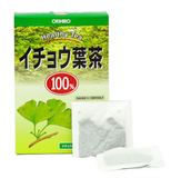  Trà Ginkgo Biloba bổ não hỗ trợ trí nhớ Orihiro (26 gói) オリヒロ お茶 NLティー 