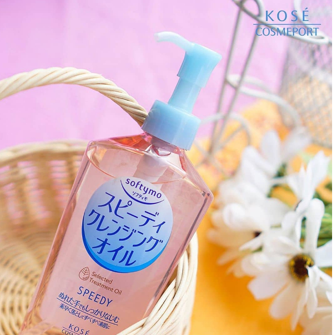  Dầu tẩy trang nhanh Kose Cosmeport Softymo phù hợp cho mọi loại da (230ml)コーセーコスメポート ソフティモ スピーディ クレンジングオイル 