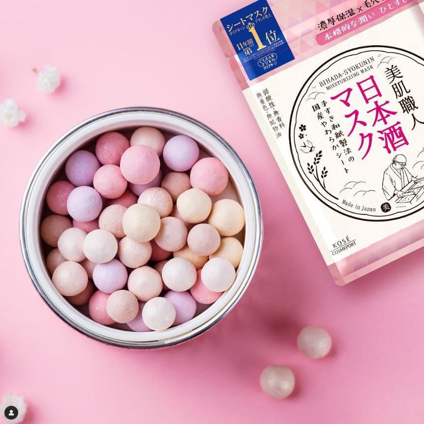  Mặt nạ dưỡng da se khít lỗ chân lông Kose Clear Turn Bihada Artisan Sake Mask (7 miếng) クリアターン 美肌職人 日本酒マスク 7枚入 毛穴ケア フェイス 顔パック コーセーコスメポート 