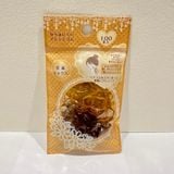  Thun cột tóc màu nâu (100 sợi) ヘアゴム からみにくいアレンジゴム 茶系ミックス 