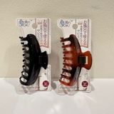  Kẹp tóc càng cua nhựa Seiwa Pro (size L) (9cm)ヘアクリップ バンスクリップ 大(幅9cm) 
