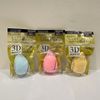  Mút trang điểm siêu mịn hình giọt nước 3D Beauty Sponge Seiwa Pro (size L) しっとりふわふわ滑らか3DメイクパフLしずく型 アソート 