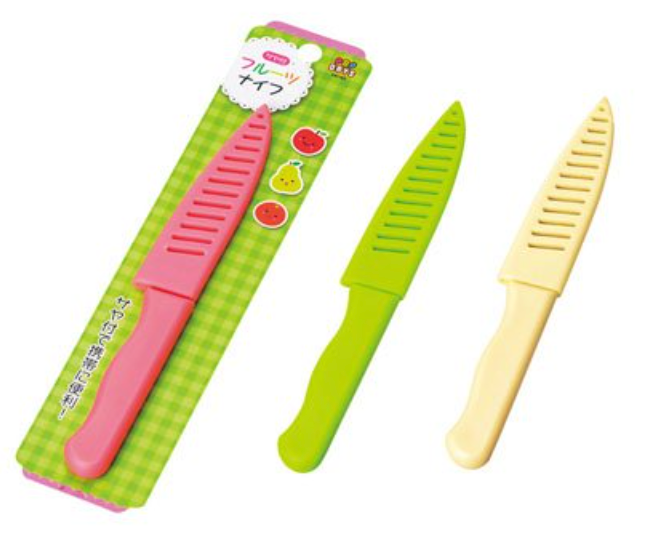  Dao inox gọt trái cây có nắp đậy Echo Metal (19.5cm) フルーツナイフ ポップデイズ サヤ付 