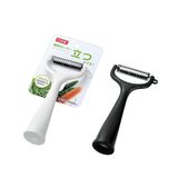  Dao bào gọt vỏ và thái sợi bằng nhựa Echo Meta (14cm) 細切りピーラー 立つんです 