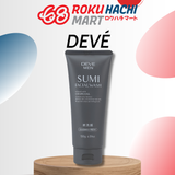  Sữa Rửa Mặt Than Hoạt Tính Cho Nam - Deve Men Sumi Facial Wash (130g) ディブメン 炭洗顔フォーム130G 