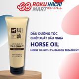  Kem Dưỡng Tóc Chiết Xuất Dầu Ngựa Phục Hồi Hư Tổn - Horse Oil Treatment (230g) 馬油トリートメント230G 