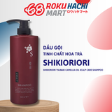  Dầu Gội Dưỡng Ẩm Dầu Hoa Trà - Shikioriori Tsubaki Oil Shampoo (600ml) 四季折々 椿油シャンプーボトル600ML 
