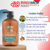  Dầu Gội Chiết Xuất Dầu Ngựa Không Chứa Silicone - Horse Oil Rinse In Shampoo (600ml) 馬油リンスインシャンプー600ML 