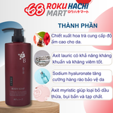  Sữa Tắm Dưỡng Ẩm Dầu Hoa Trà - Shikioriori Tsubaki Oil Body Soap (600ml) 四季折々 椿油ボディソープボトル600ML 