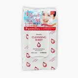  Khăn Tẩy Trang - PUREVIVI Cleansing Sheet (50 TỜ) ピュアヴィヴィ クレンジングシート 50枚入 