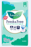  Băng vệ sinh siêu mỏng cánh Laurier Fresh & Free (22cm x 8 miếng) 