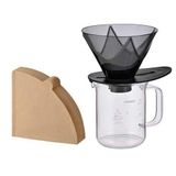  Bình pha cà phê Hario 300ml (VDMU-2018-TB) Kèm 40 giấy lọc cà phê ドリッパー セット ハリオ 