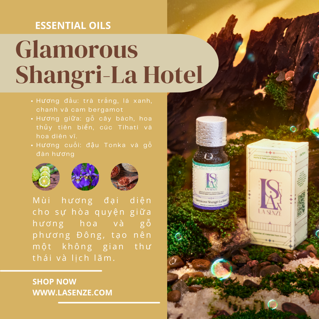  Tinh Dầu Khách Sạn 5 Sao LA SENZE - Shangri-La Hotel 10ml 