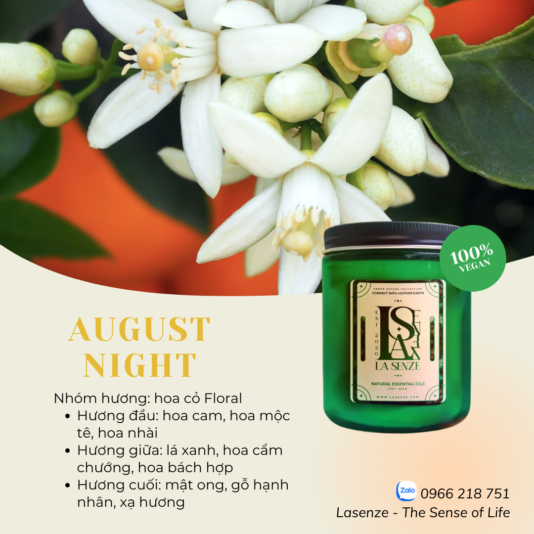  Nến Thơm Tinh Dầu Green Nature Collection - Connect With Mother Earth 