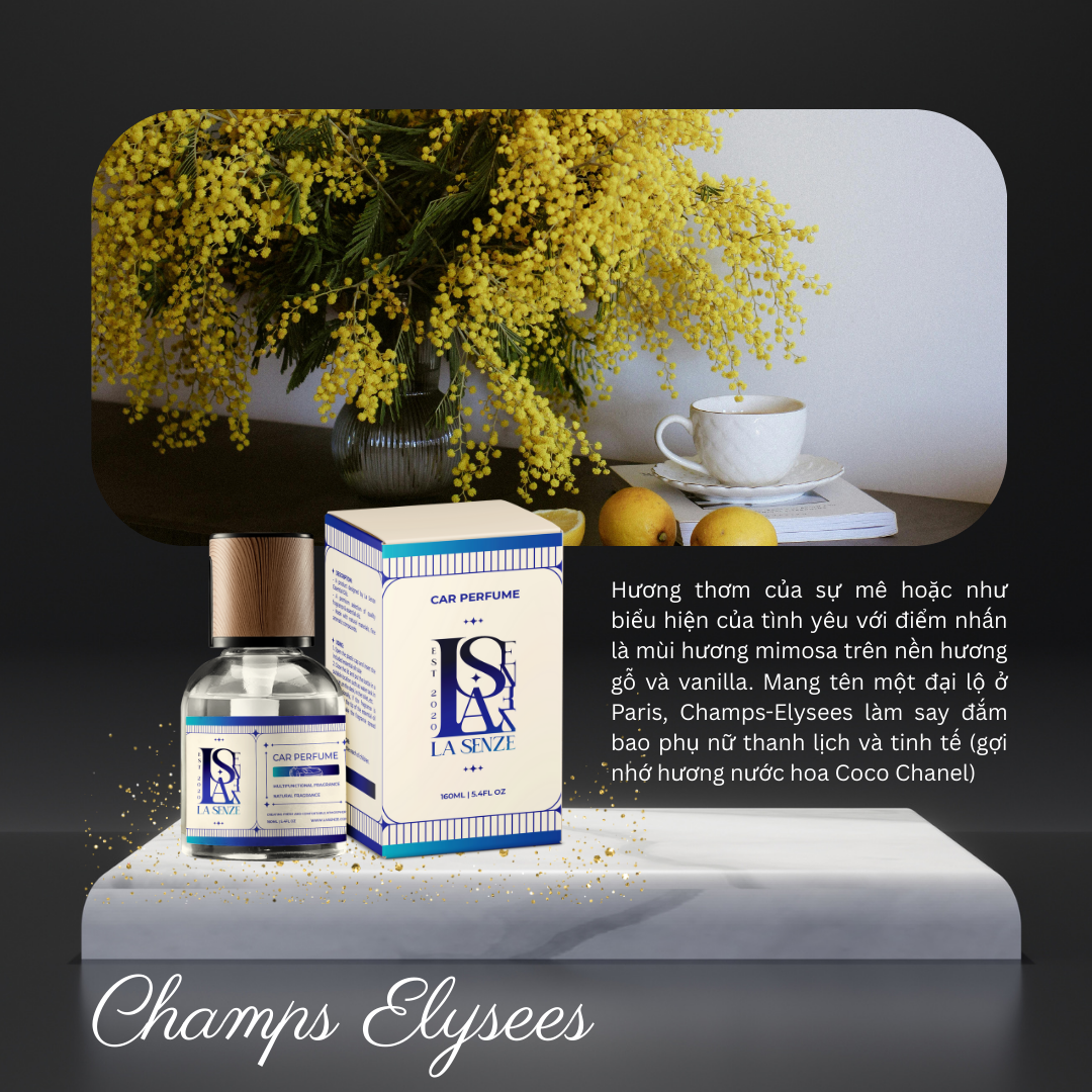  Nước Hoa Ô Tô Cao Cấp La Senze Premium Car Perfume 