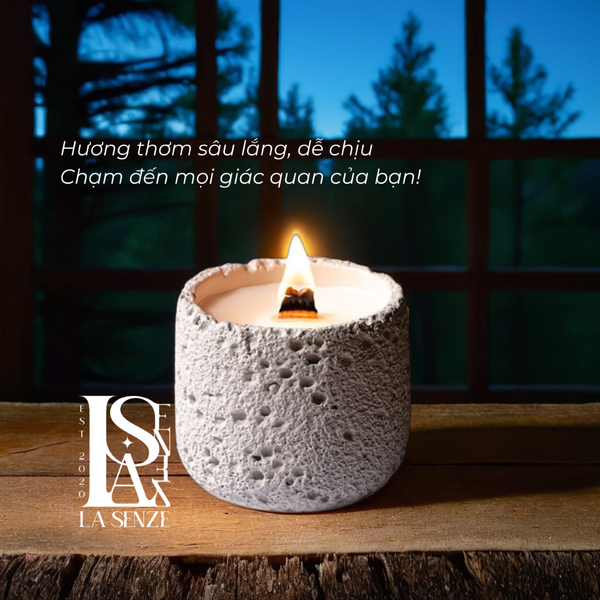  Set Quà Tặng Nến Thơm Nghệ Thuật Moonlit Stone Collection 