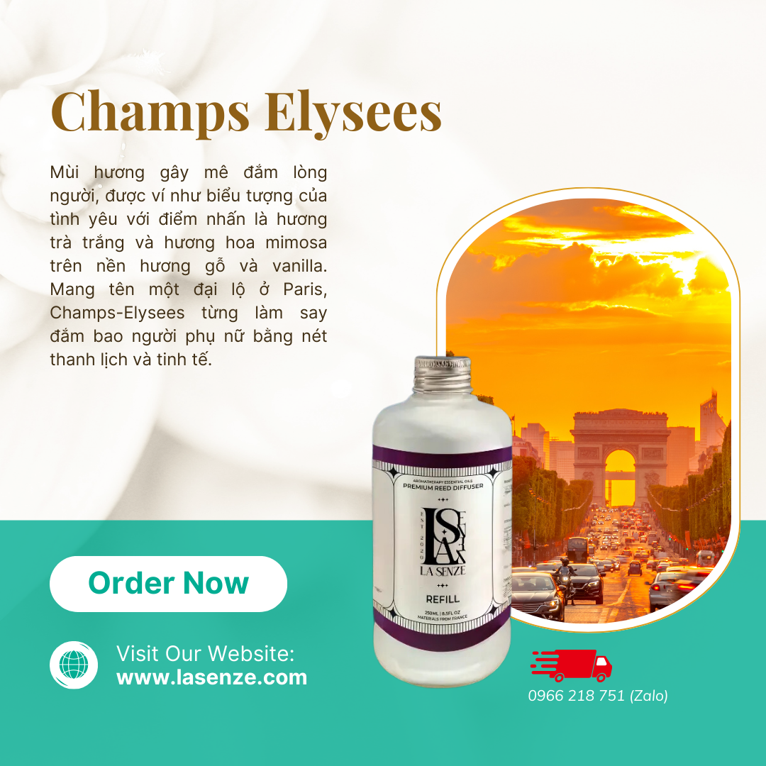 Tinh Dầu Khuếch Tán Bổ Sung LA SENZE REFILL 250ml 