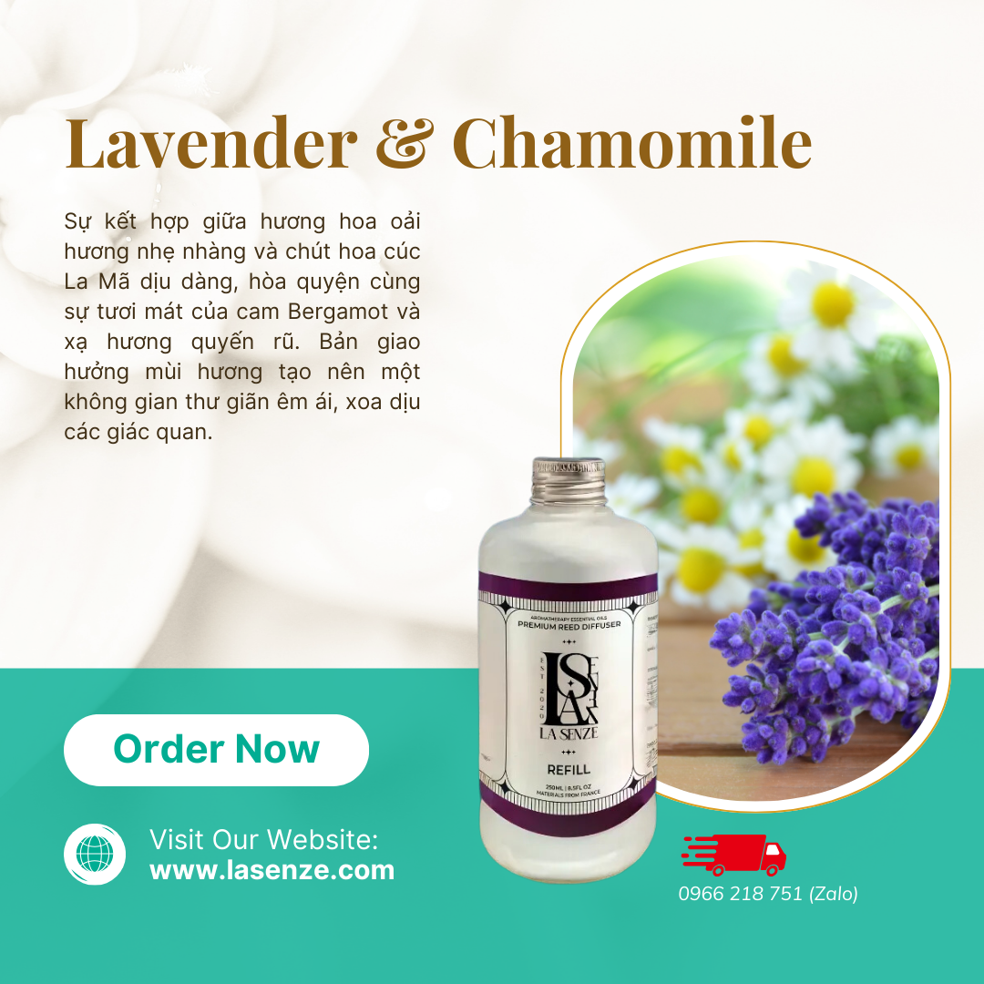  Tinh Dầu Khuếch Tán Bổ Sung LA SENZE REFILL 250ml 