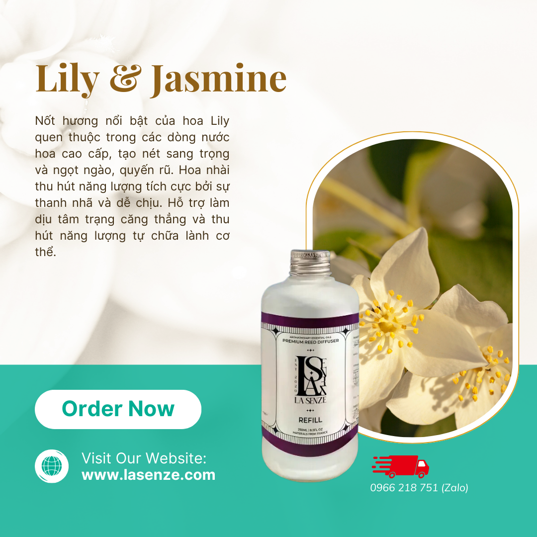  Tinh Dầu Khuếch Tán Bổ Sung LA SENZE REFILL 250ml 