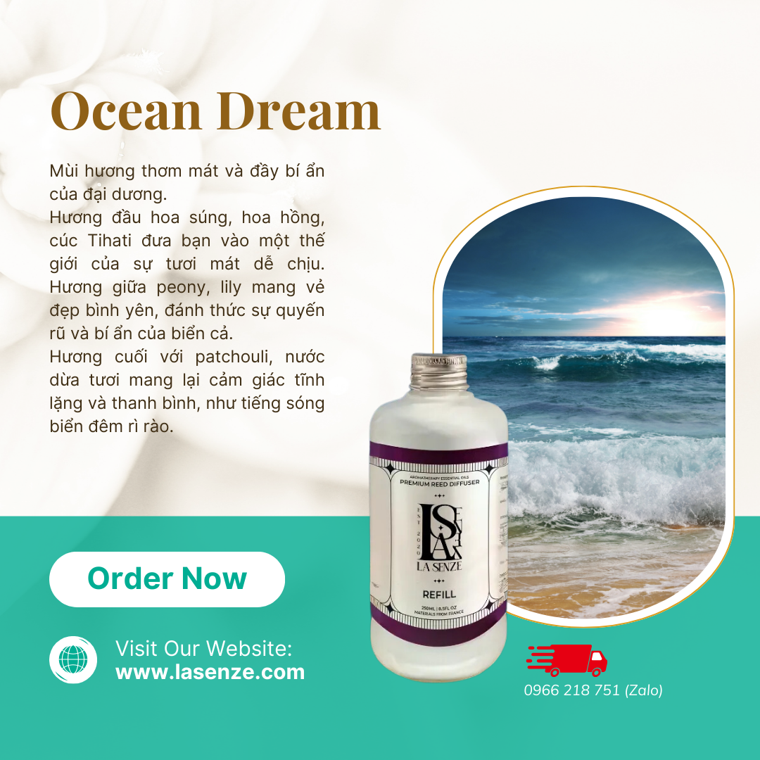  Tinh Dầu Khuếch Tán Bổ Sung LA SENZE REFILL 250ml 