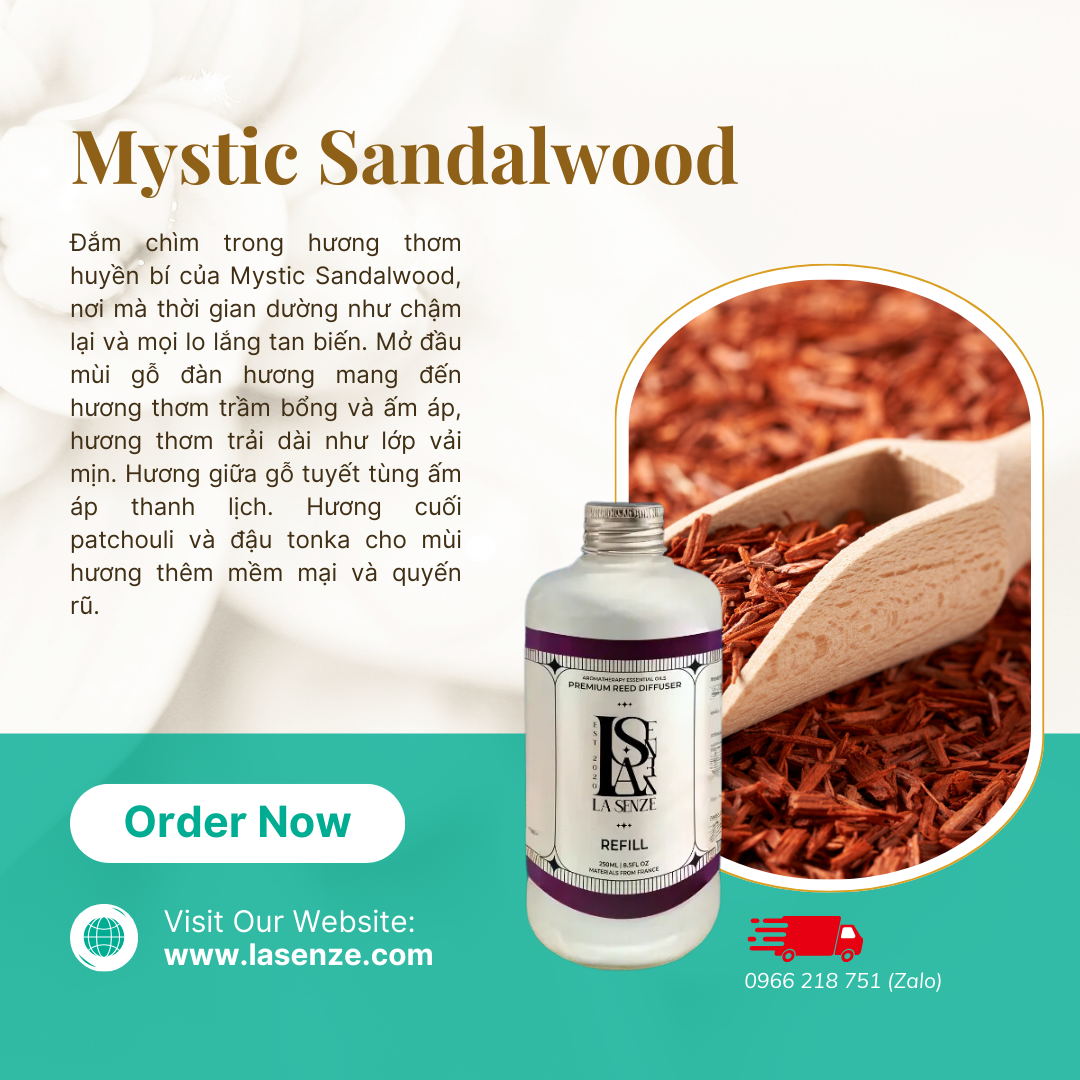 Tinh Dầu Khuếch Tán Bổ Sung LA SENZE REFILL 250ml 