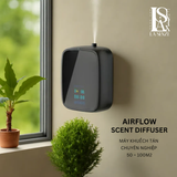  Máy Khuếch Tán Tinh Dầu Chuyên Nghiệp AirFlow Scent Diffuser - Không Gian Lớn 50-100m2 
