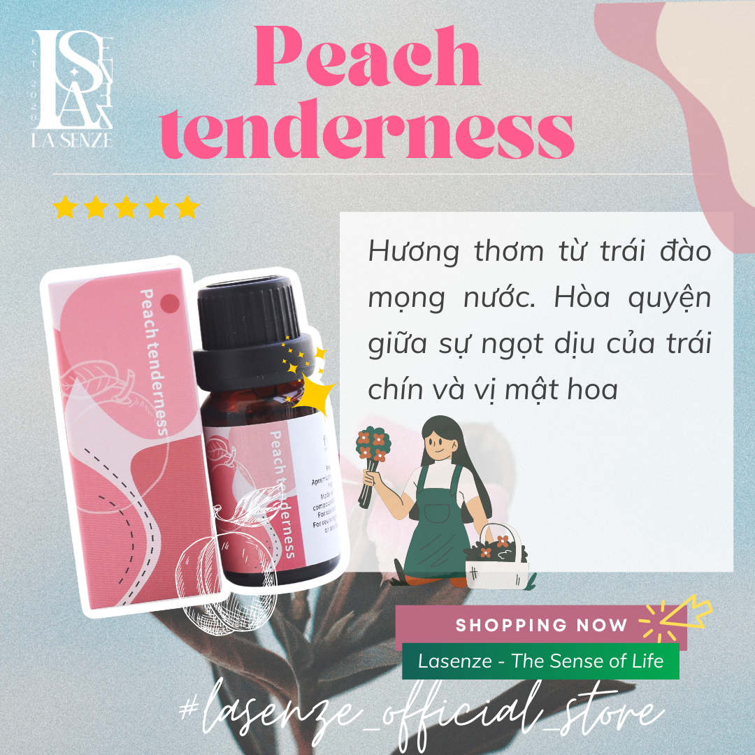  Tinh Dầu Phối Hương Peach Tenderness 10ml 