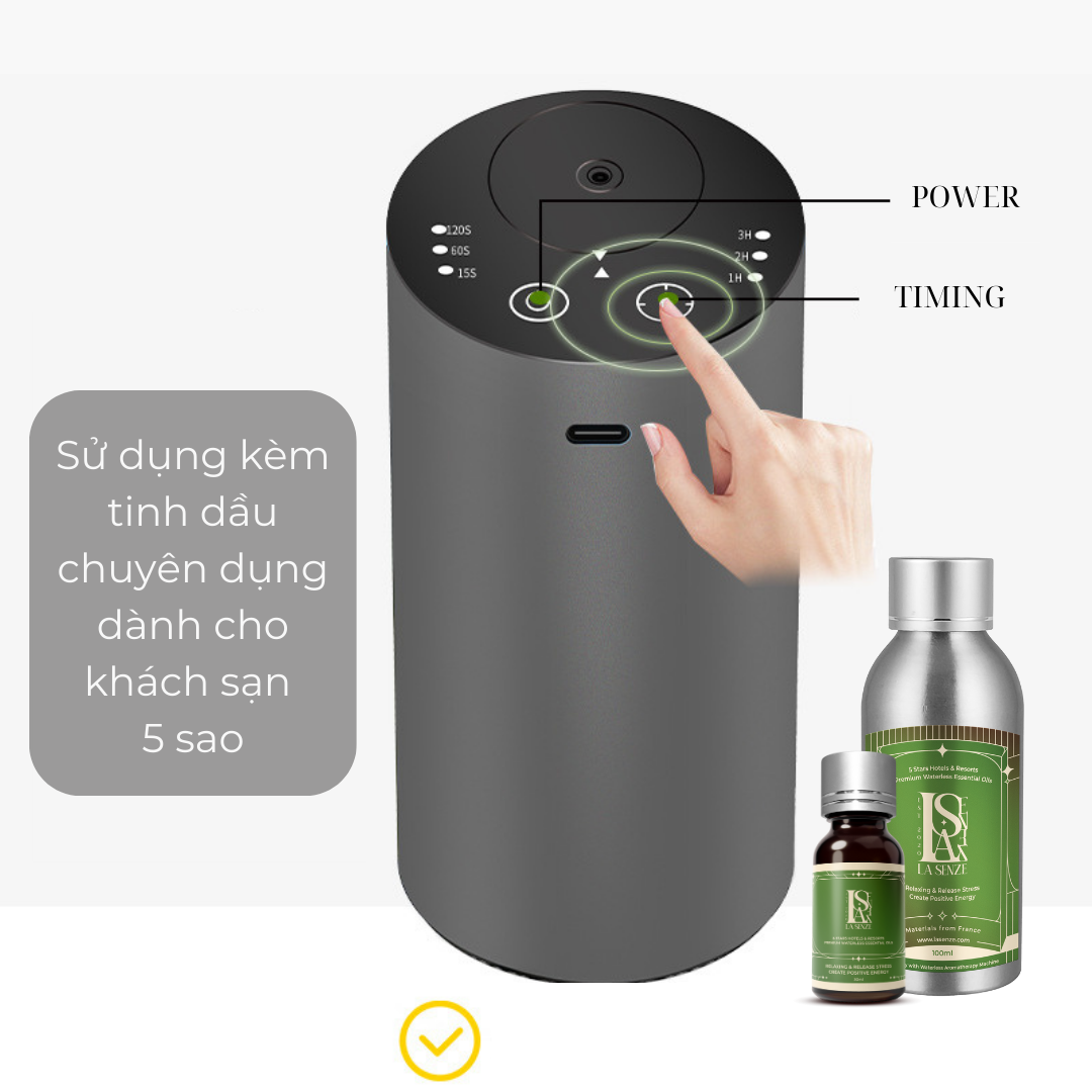  Máy Khuếch Tán Tinh Dầu Chuyên Nghiệp TravelMist Pro 