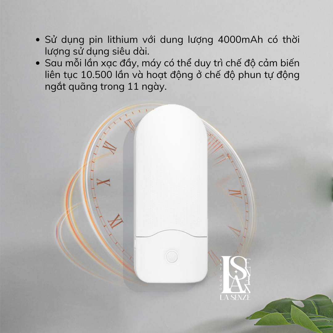  Máy Tạo Hương Khuếch Tán Tinh Dầu Không Dùng Nước SMART Aromatherapy Machine 