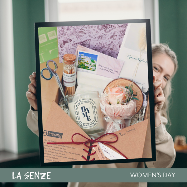  SIGNATURE SERIES - Set Nến Thơm Quà Tặng Cao Cấp LA SENZE 