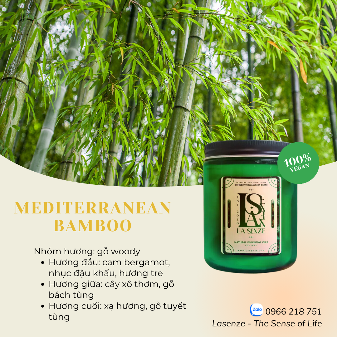  Nến Thơm Tinh Dầu Green Nature Collection - Connect With Mother Earth 