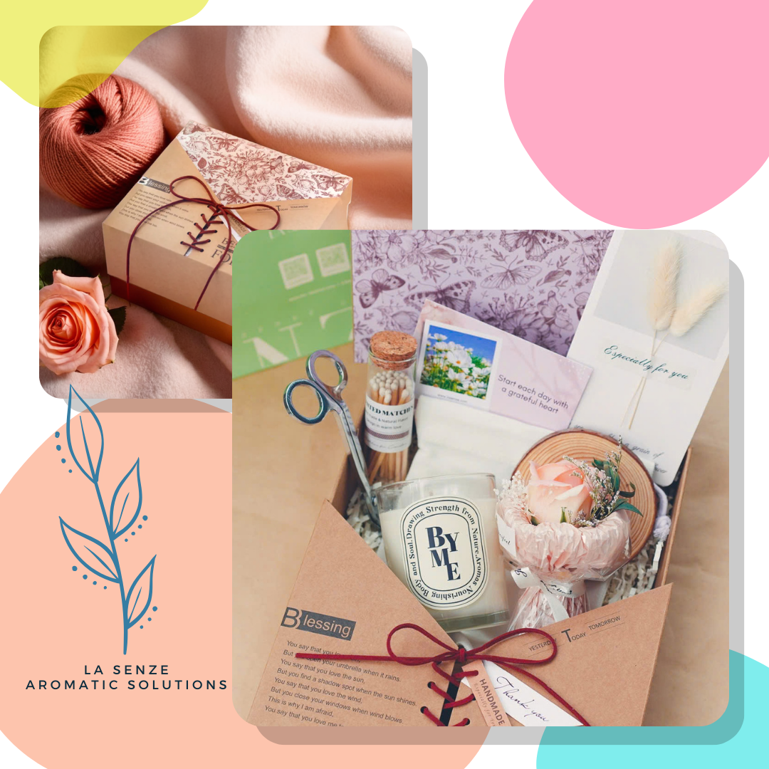  SIGNATURE SERIES - Set Nến Thơm Quà Tặng Cao Cấp LA SENZE 