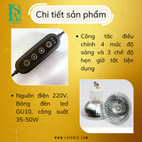  Đèn Đốt Nến Thơm Elegant Wax Melt Lamp Phong Cách Châu Âu Sang Trọng  - Phụ Kiện Nến Thơm Cao Cấp 