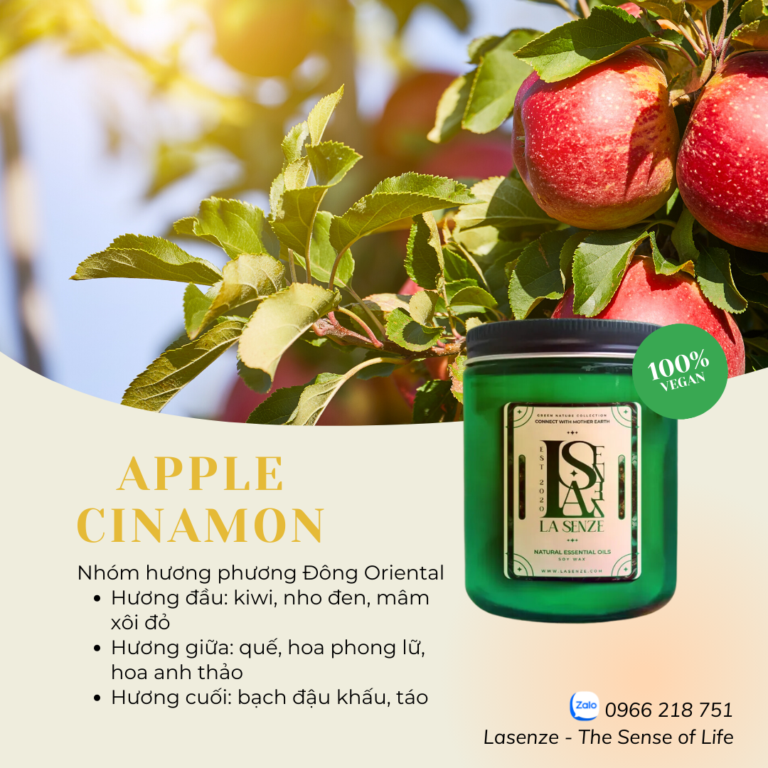  Nến Thơm Tinh Dầu Green Nature Collection - Connect With Mother Earth 