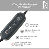  Đèn Đốt Nến Thơm Aura Glass Phong Cách Châu Âu - Candle Lamp 