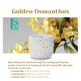  Nến Thơm Nghệ Thuật Moonlit Stone - GOLDEN OSMANTHUS 