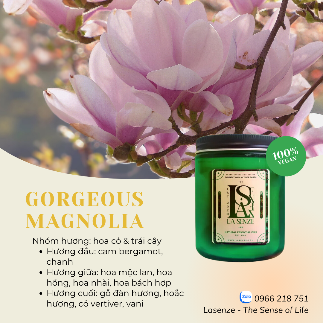  Nến Thơm Tinh Dầu Green Nature Collection - Connect With Mother Earth 